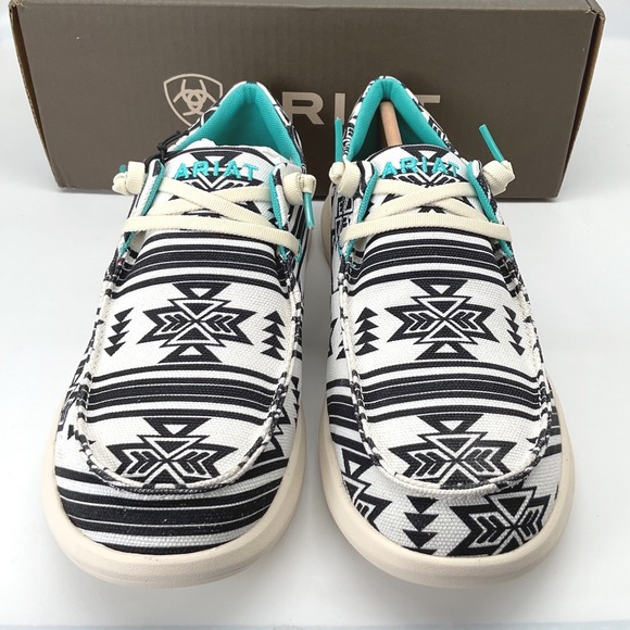 Ariat Women's Hilo Stark Southwest Slip On Shoes Style 10050929 Size 10B NIB - Picture 8 of 11